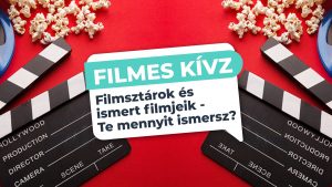 Read more about the article Filmes Kvíz – Filmsztárok és az őket híressé tett filmjeik! Te mennyit ismersz?