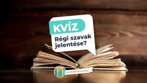 Read more about the article Régi szavak Kvíz – Régi szavak jelentését keressük!