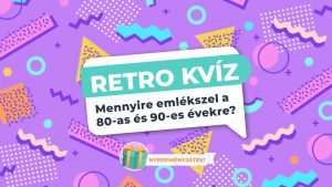 Read more about the article Retro Kvíz – Mennyire emlékszel az 1980-as és 1990-es évekre?