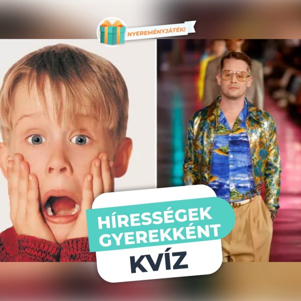 Hírességek gyerekként – Felismered őket a régi…