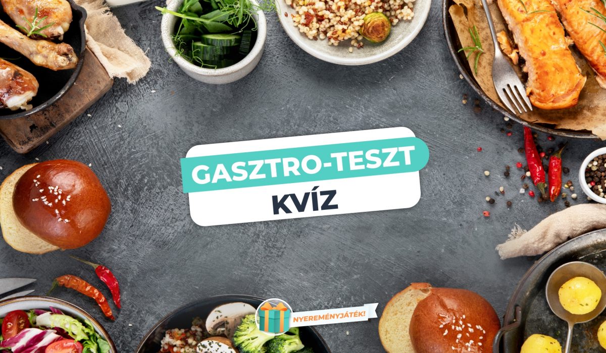 Gasztro-teszt Kvíz – te melyik kategóriába tartozol?